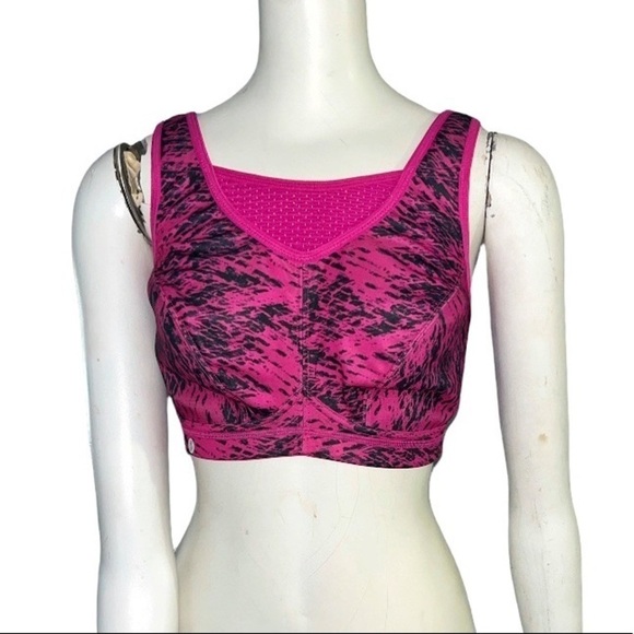 Glamorise Women's Elite Performance Full Figure No Bounce Cami Wirefree Bra - Picture 5 of 5